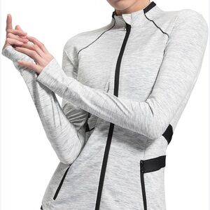 QUEENIEKE‎ Women's Sports Define Jacket Gray, Size X-Small